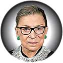 Ruth Bader Ginsburg button
