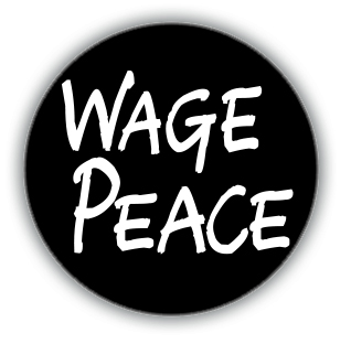 wage peace button